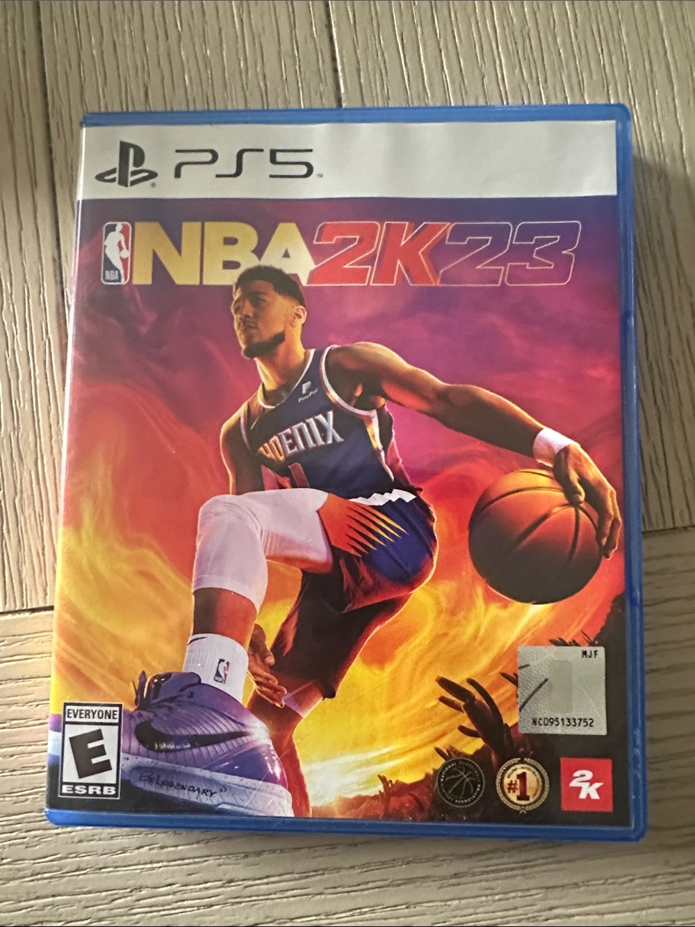 Sony PS5 NBA 2K23 Game Case - Blue and Red Cover Art